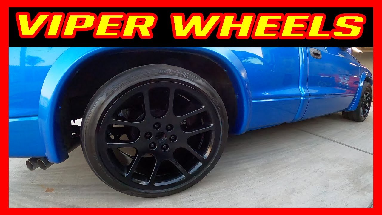 HOW TO FIT VIPER WHEELS ON DODGE DAKOTA / DURANGO - YouTube
