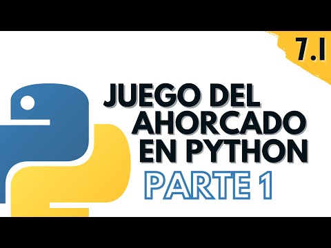 7.1 Juego del Ahorcado en Python sencillo | Programar desde cero en Python