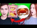 ЧТО ЛУЧШЕ!? 🔥 ОБЫЧНАЯ ЕДА против ЧИПСОВ Челлендж 🔥 Милс Кел и Сестра Challenge