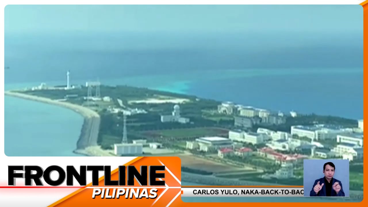 Artificial island ng China sa Subi Reef, mistulang base militar na | Frontline Pilipinas