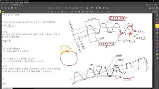 AI의 KS 규격 요소 10강 스퍼 기어 Part5(인벌류트 곡선의 원리)