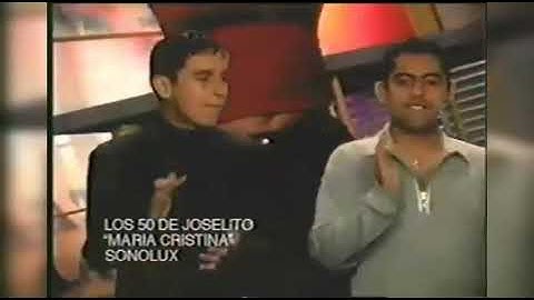 Los 50 de Joselito - María Cristina  (Video Oficial)