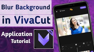 How to Blur Video Background in VivaCut App