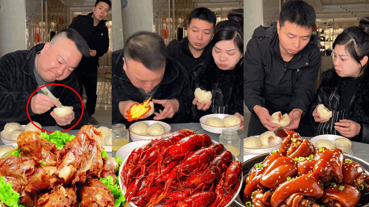 自私老公想要让我吃加了料的包子，没想到被我弟弟替换，自己搬起石头砸自己的脚，感觉怎么样呢？