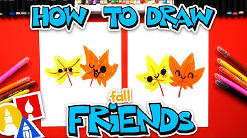How To Draw Fall Leaf Friends