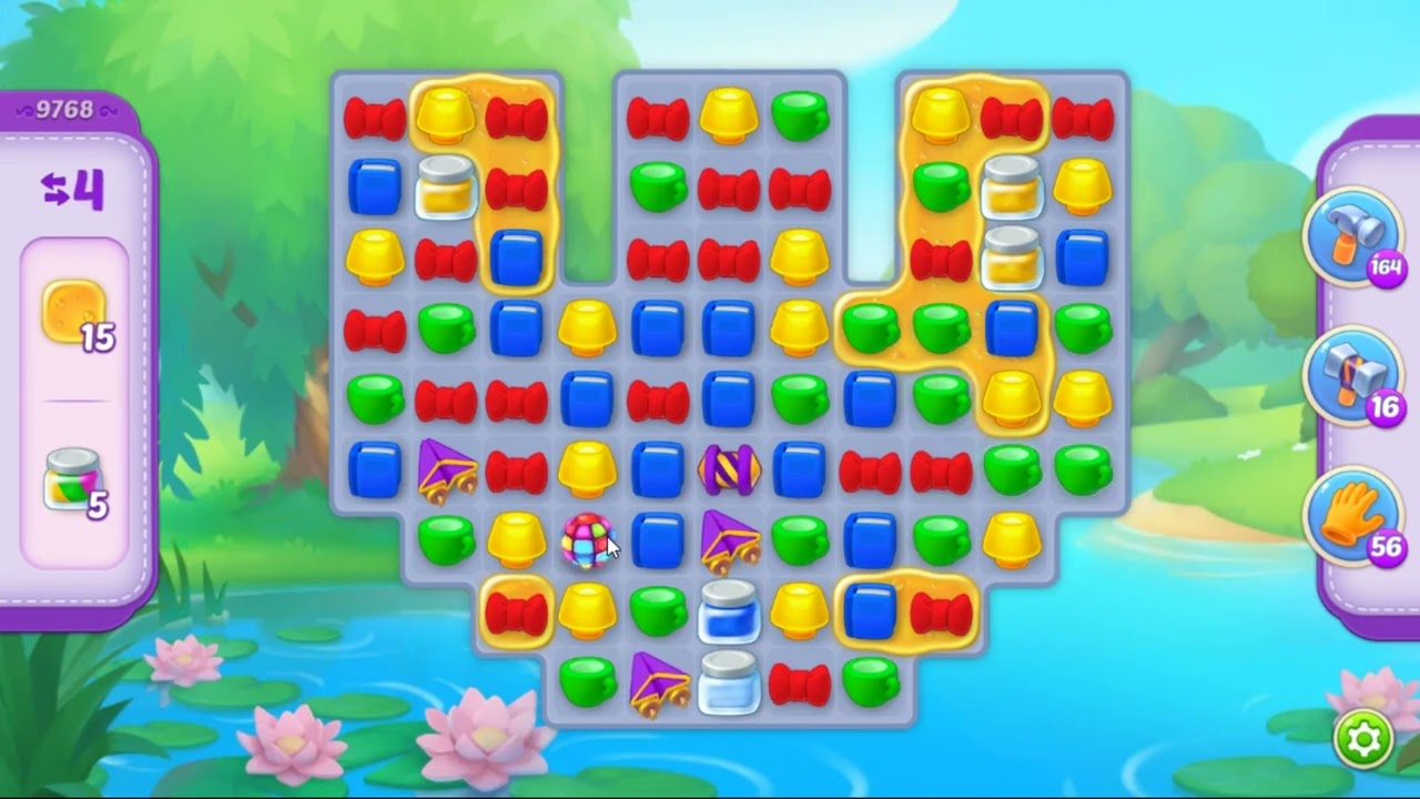 Homescapes Level 9768 - NO BOOSTERS 🏠 | SKILLGAMING ✔️