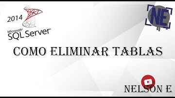 Como eliminar tablas en SQL server 2014 facil