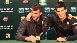 Http://www.tennisnow.com/ this week in tennis news brought us roger
federer and rafa nadal laughing it up at the bnp paribas open, novak
djokovic interview-b...