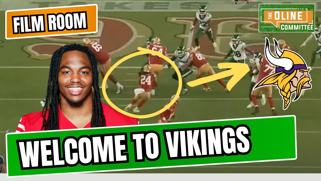 FILM: New Minnesota Vikings RB Jordan Mason is A PROBLEM for defenses!