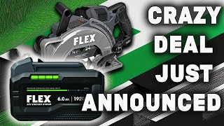 HUGE Deal just found on FLEX Tools! WONT LAST LONG!