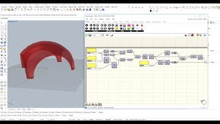 Grasshopper for Rhino 3D Solid multi sided dome grasshopper
