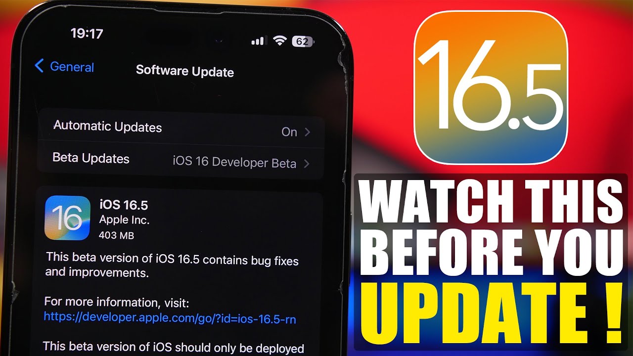 iOS 16.5 - Everything You Need to Know Before You Update ! - YouTube