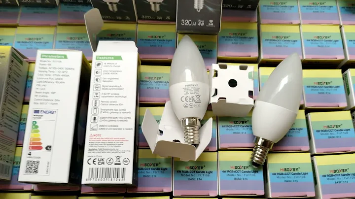 MiBoxer FUT108 MiLight LED candle light - kutop.com