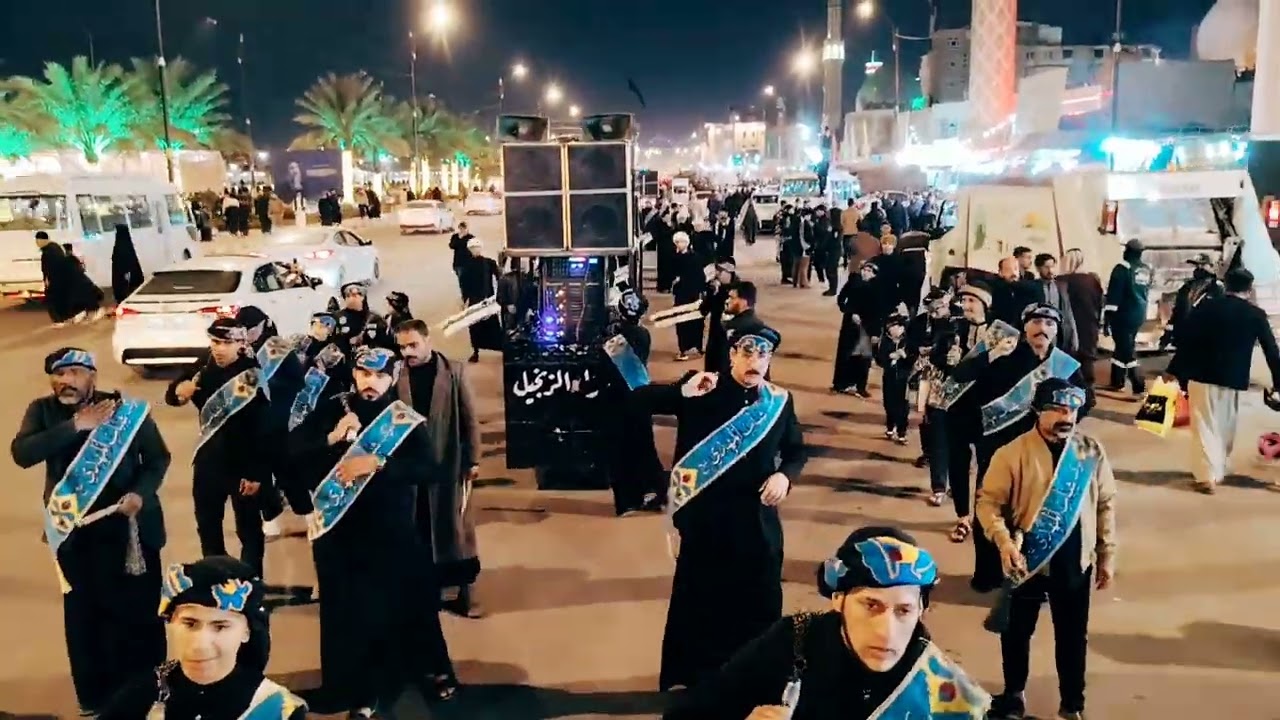 نزول عزاء زنجيل موكب شباب المهدي بالتعاون مع موكب الامام الامنتظر ع ذكرى استشهاد الامام علي ع