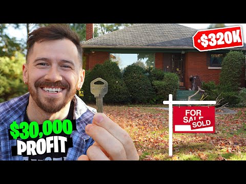 I Bought And Flipped A House!! ($30,000 PROFIT)