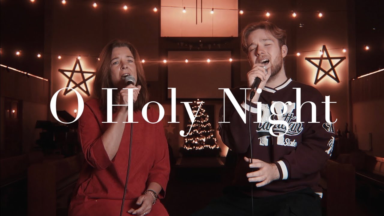 Mother and Son Sing 'O Holy Night' (Cover) | Jackson Rouse - YouTube