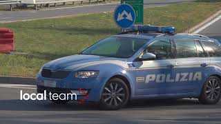 Incidente sulla tangenziale est allo svincolo Rubattino, 2 feriti