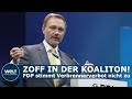 LINDNER AM TAG DER INDUSTRIE: Ampel-Schock - FDP will Verbrenner-Aus in EU nicht zustimmen