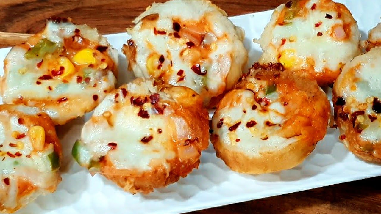 Mini Pizza Cups in 5 Minutes | Instant Pizza Without Oven