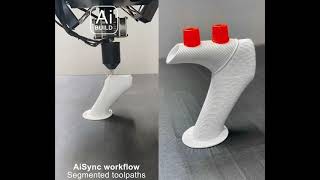 AiSync Segmented toolpath workflow