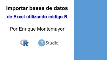 Importar bases de datos de excel con código R