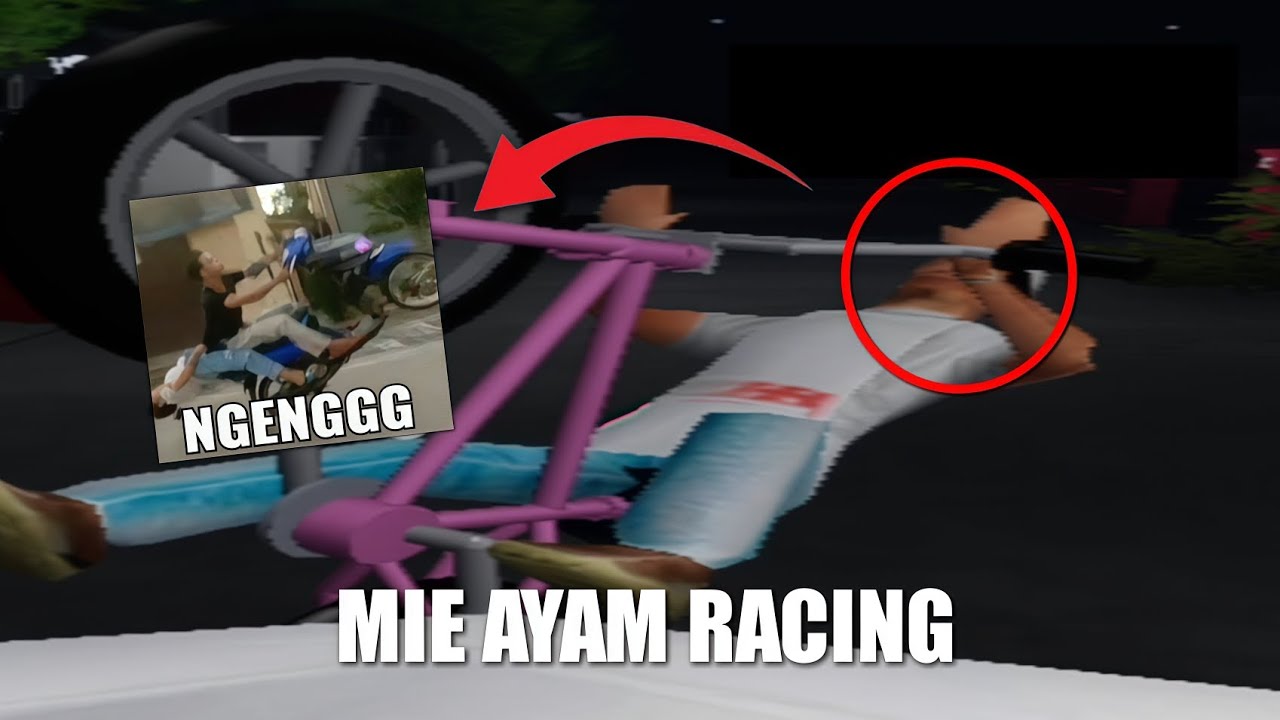 Mie Ayam Sidoarjo Balapp!! Malah Terjungkal Cik -  Mie Ayam Sidoarjo Anomalies Roblox