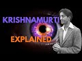 Healing Trauma with Krishnamurti: How To Be Free From All Hurts