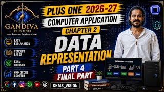 Plus One | Computer Application | Chapter 2|Data Representation |Part 4| #plusone2026 #commerce  screenshot 3