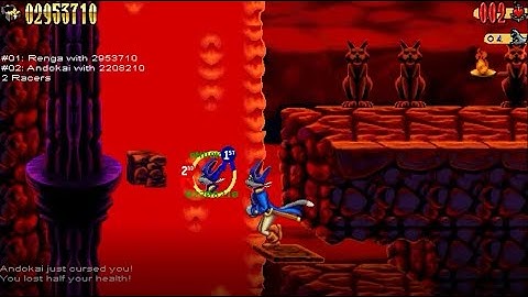 Captain Claw - Multiplayer Gameplay - Marathon from lvl 12 - 14 (Part 2) (Renga vs Andokai Camanis)