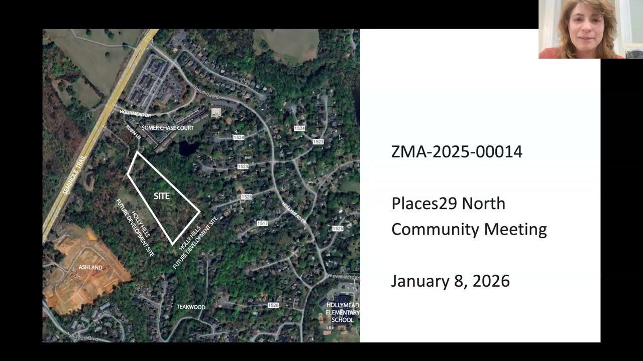 Places29-North Community Advisory Committee Meeting 1/8/2026