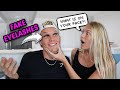 Wearing Fake Eyelashes Prank on my Girlfriend!