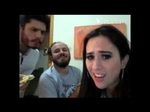 Tata Werneck - Queijo coalho | Twitcam (16/09/2012)