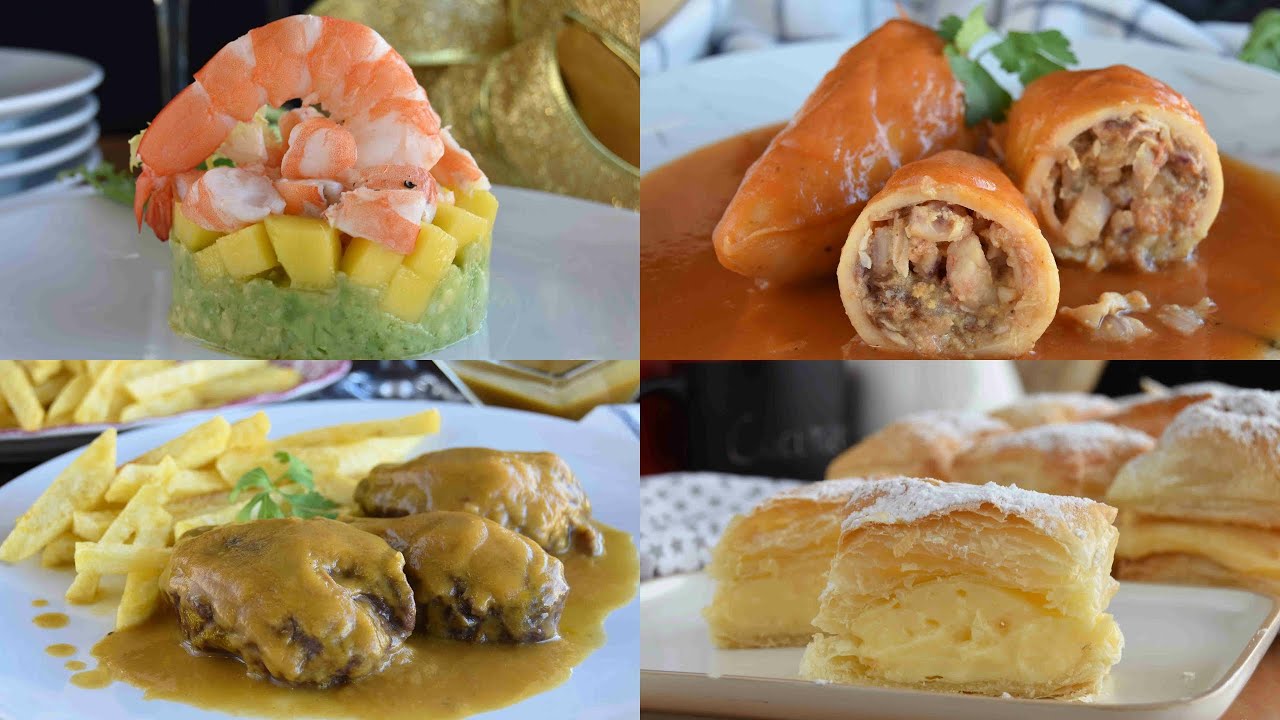 Menú de Fin de Año 2024 fácil y delicioso