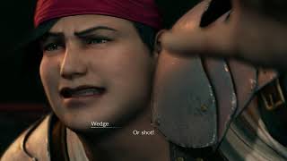 Final Fantasy VII Remake (PS4) Wedge shot in the ass
