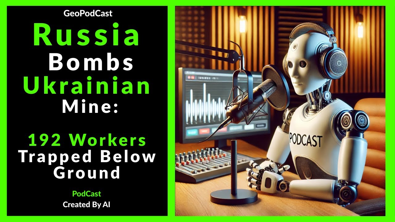 Russia Bombs Ukrainian Mine: 192 Workers Trapped Below Ground