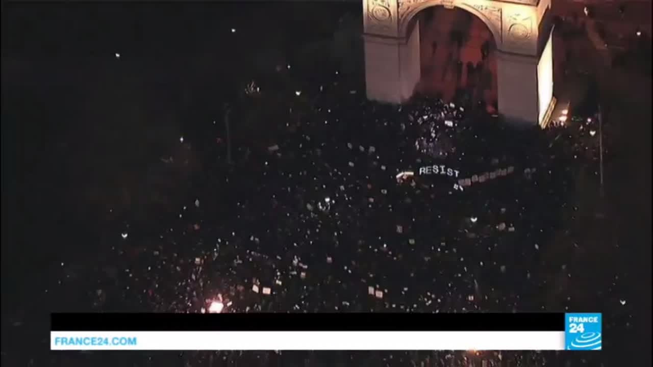 US - Thousands take to the streets to protest Donald Trump's immigration policy