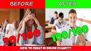 how to hack online exam