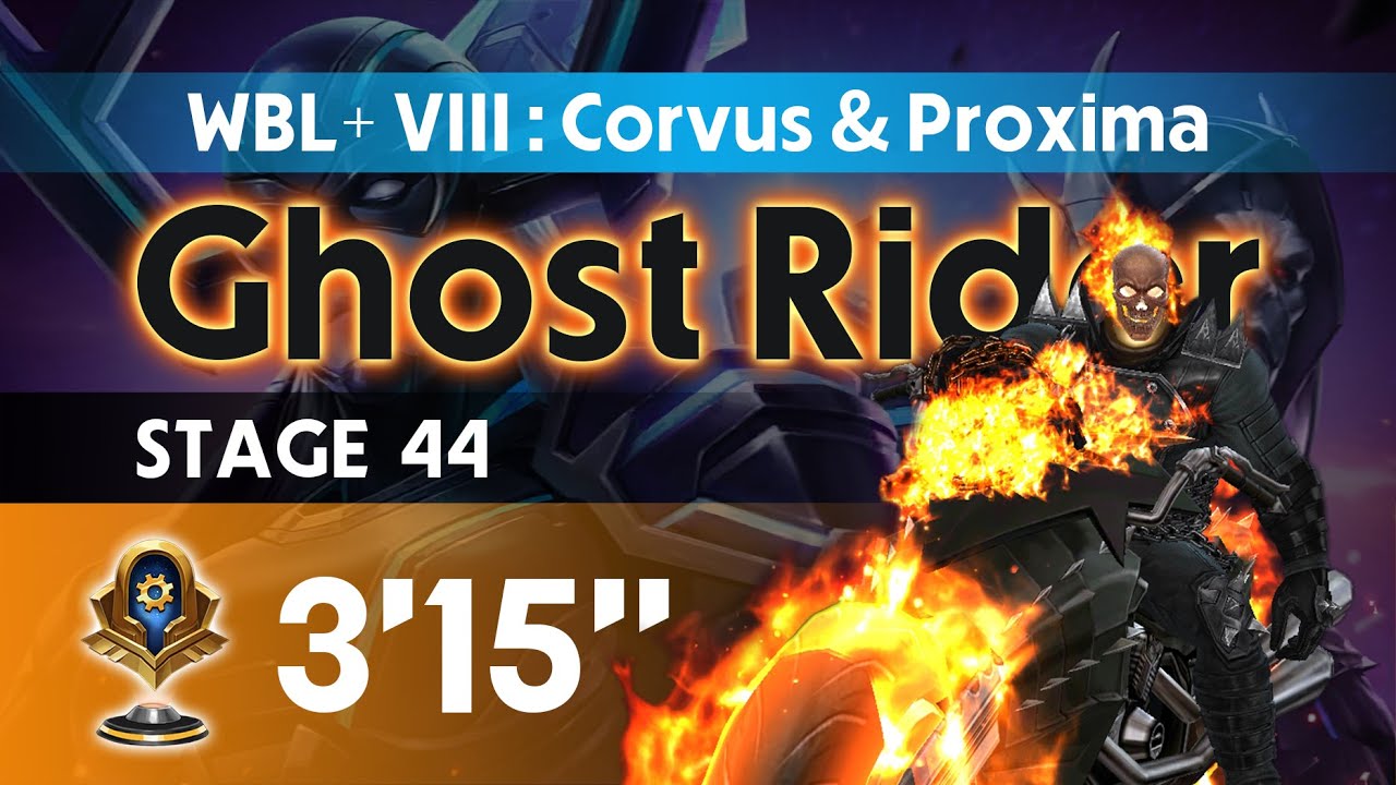 CorProx 44: Ghost Rider - WBL+ VIII - YouTube