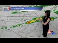 Rain chances going up overnight