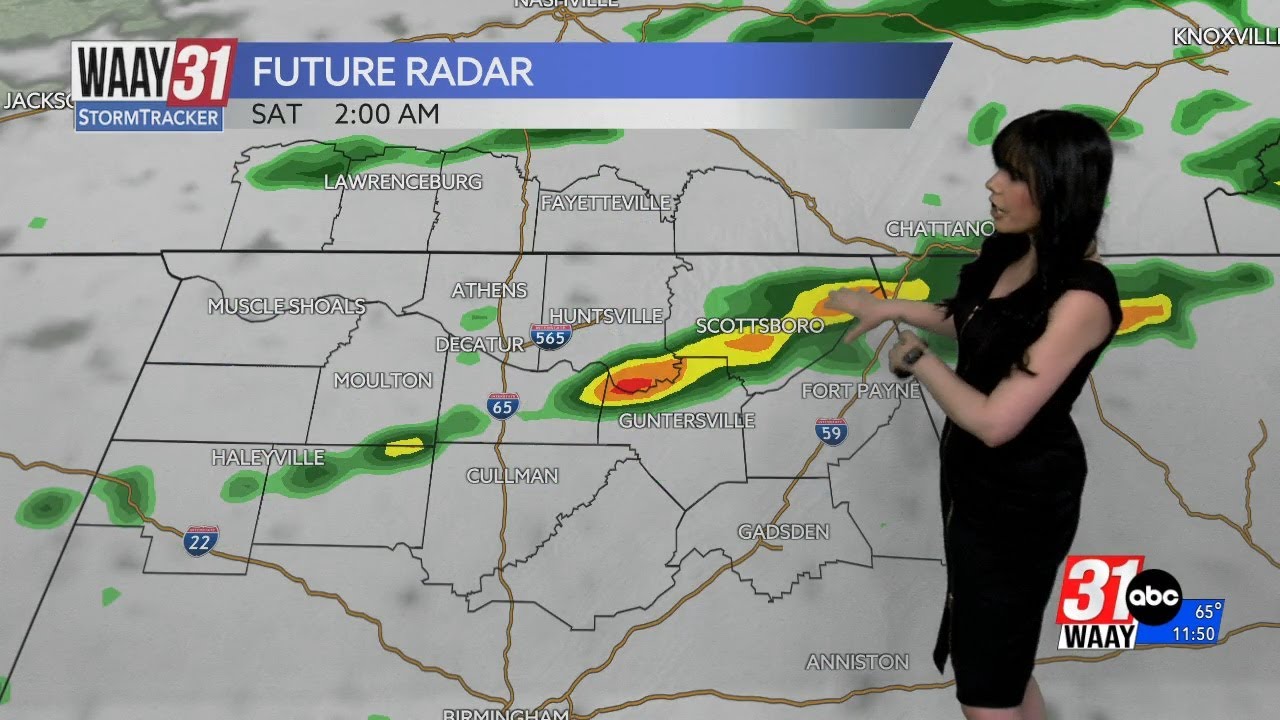 Rain chances going up overnight - YouTube