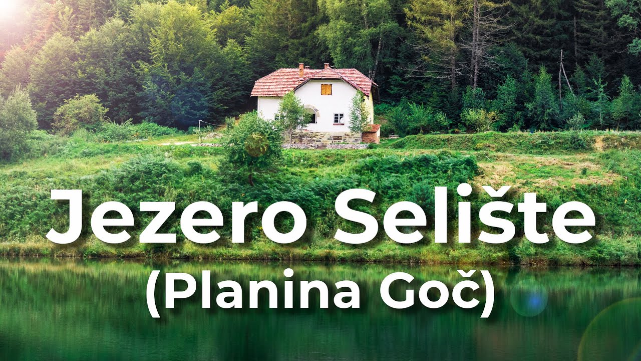 Jezero Seliste (Goc Planina) nedaleko od Vrnjacke Banje, Srbija (Dji Osmo Pocket fhd video)