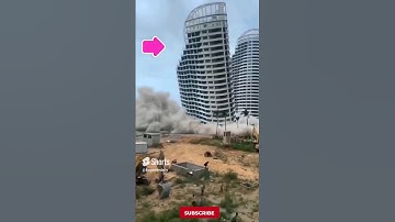 Scary Building collapse 😱 #construction #shortsfeed