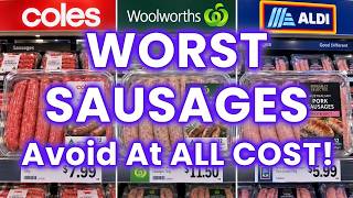 I Investigated Sausages From Coles, Woolworths & Aldi (Most FAILED!)