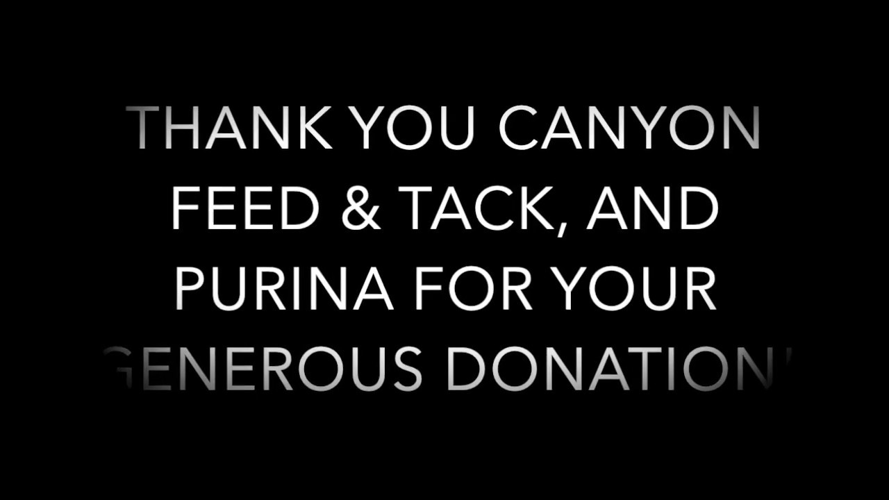 Canyon Feed & Tack Donation