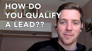 How do you qualify a lead? - Alex Berman