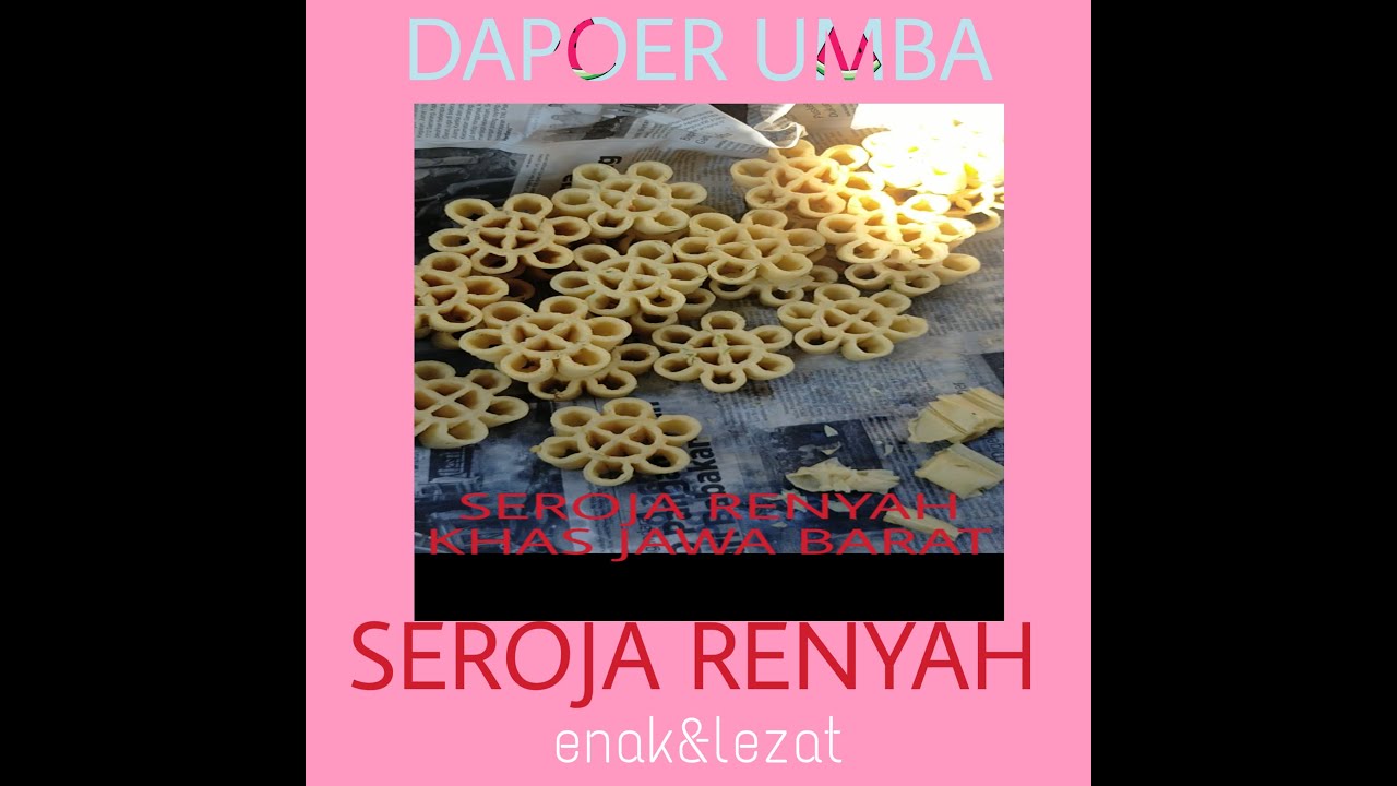 TUTORIAL MEMBUAT SAROJA KHAS JAWA BARAT ENAK RENYAH & SEHAT HOMEMADE