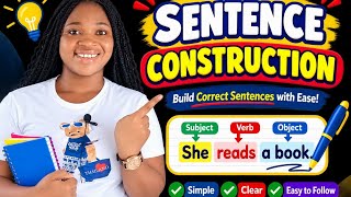 How to Construct Correct English Sentences | Easy English Lesson (lesson (1)