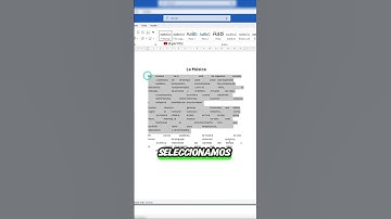 Como eliminar espacio en Word como todo un pro #Excel #tutorial #office
