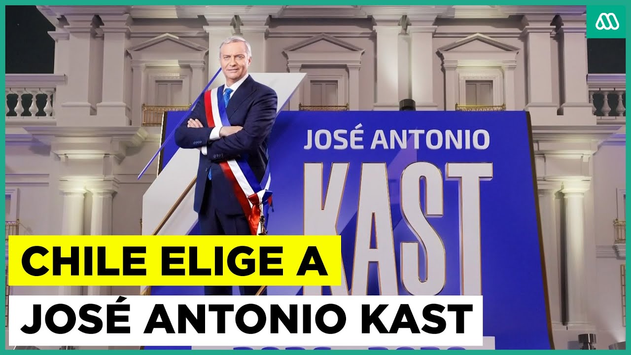 Resultado oficial: Kast es el presidente electo de Chile