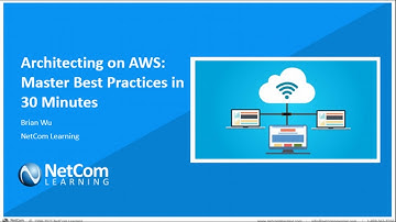 Architecting on AWS: Master Best Practices in 30 Minutes